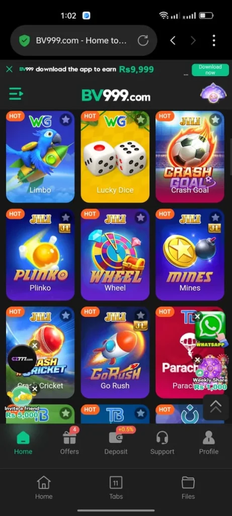 BV999 Game Bannner 3