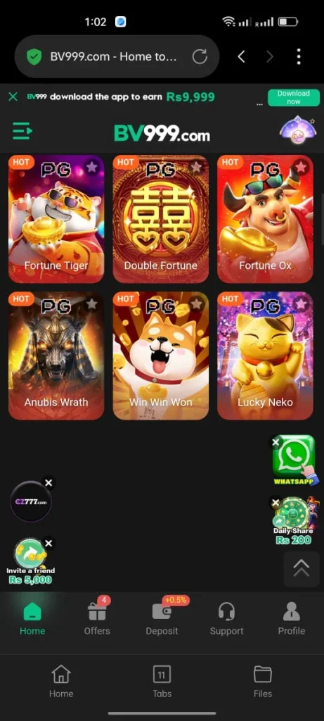 BV999 Game Bannner 5