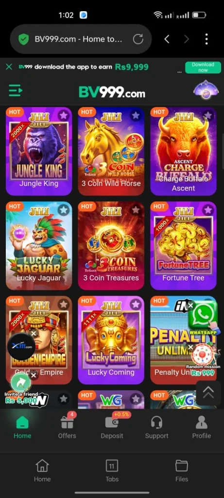 Bv999 game iOS